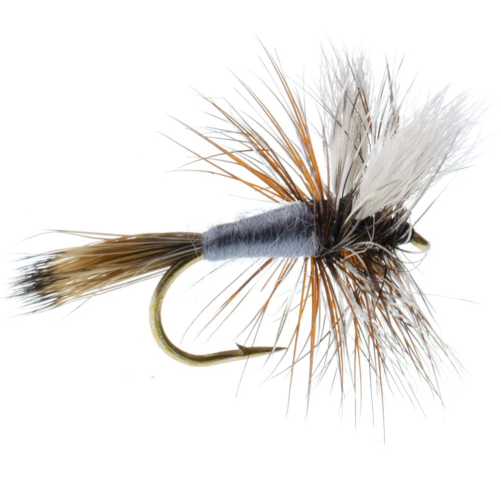 Adams Wulff dry fly image highlights reliable buoyant float for dry fly anglers