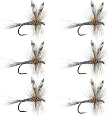 The Fly Fishing Place barbless Adams Classic dry fly size 18 ready for trout.
