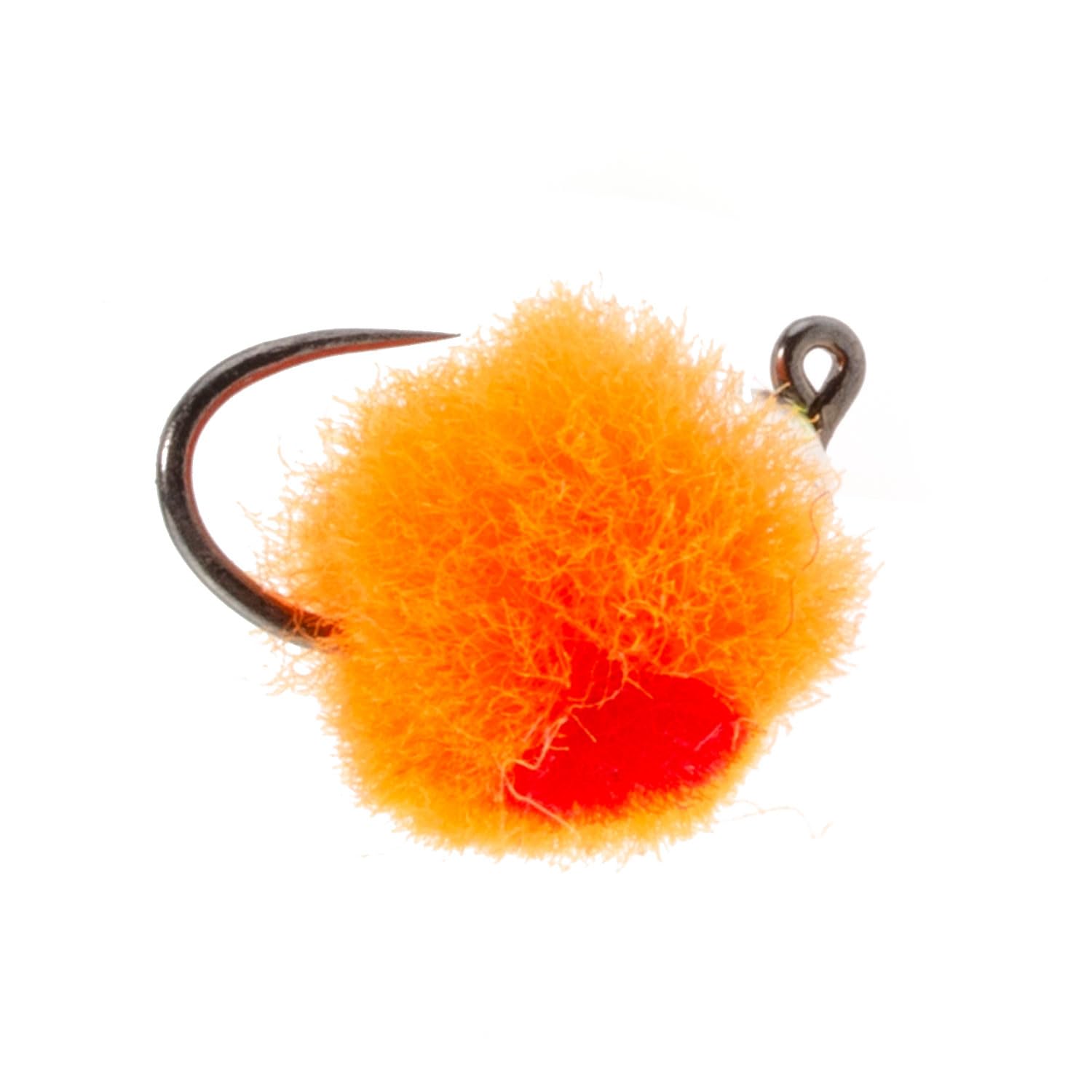 The Fly Fishing Place barbless jig hook with point-up design reduces snags