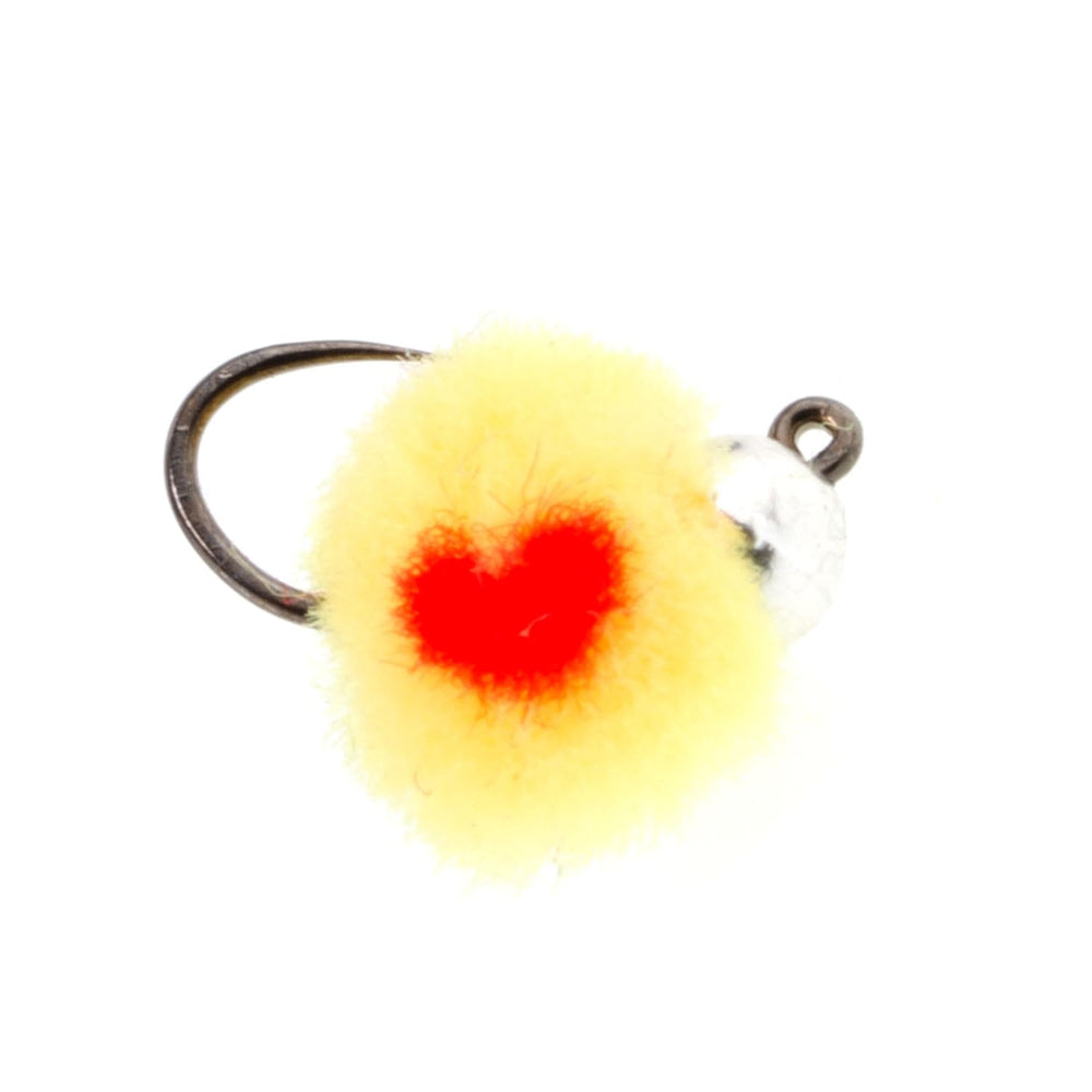 The Fly Fishing Place barbless jig hook for up-swim position and fewer snags