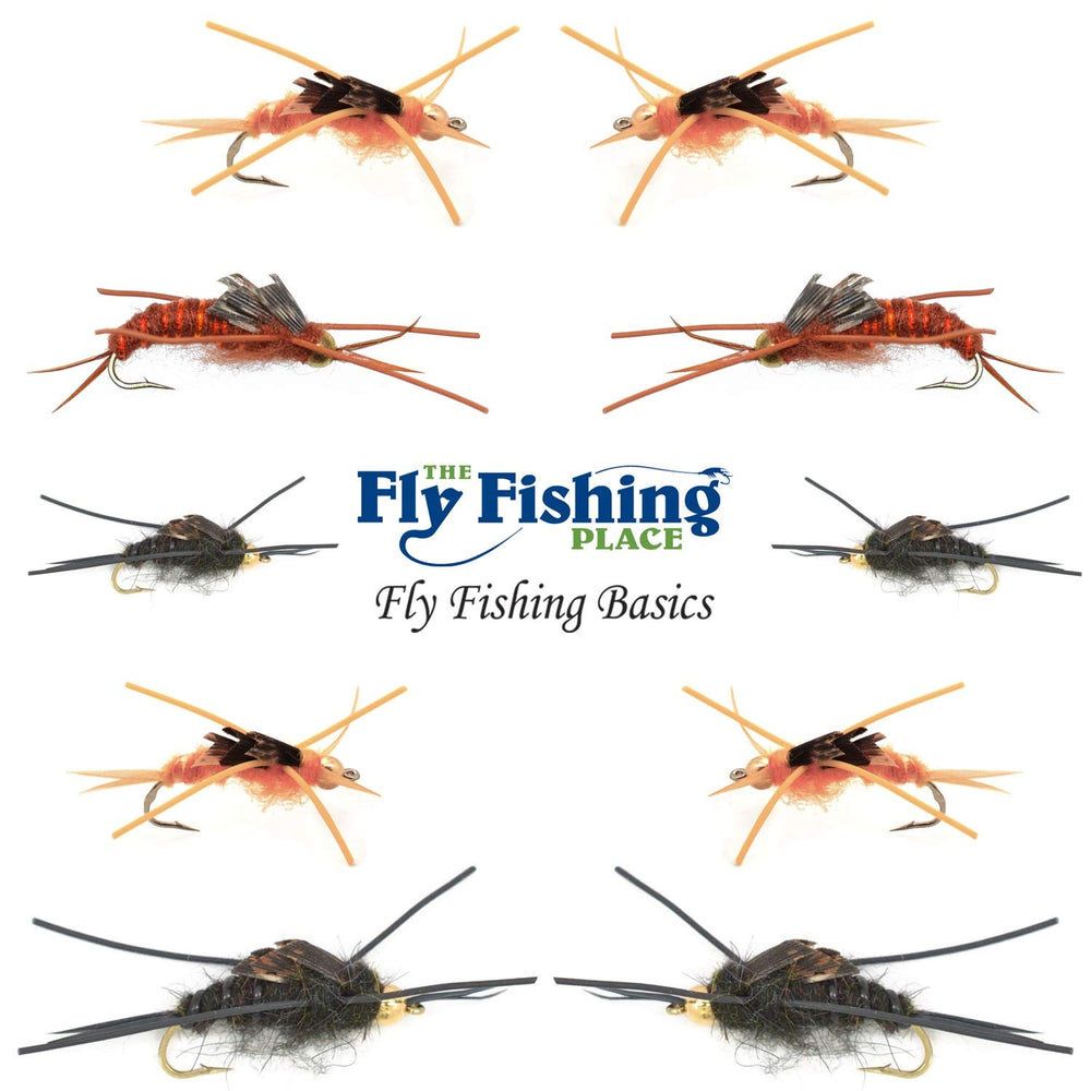 The Fly Fishing Place Bead Head Rubber Legs Wet Fly for fast-water presentations