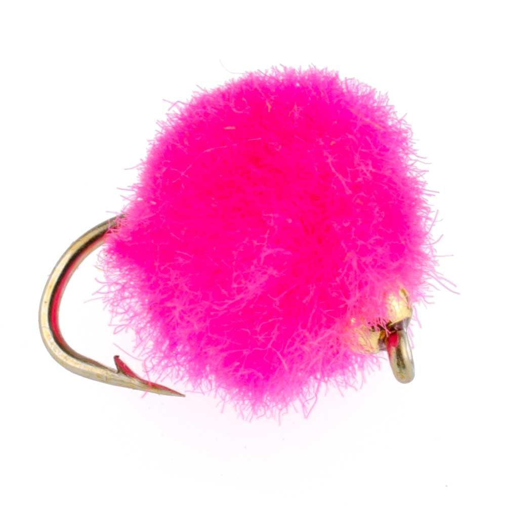 The Fly Fishing Place tungsten bead head Glo Bug egg fly for deep drops and nymphing.
