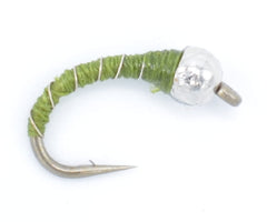 The Fly Fishing Place beadhead wet fly assortment ready for river fishing