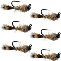 The Fly Fishing Place black tungsten bead hare's ear nymph for deep water