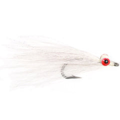 The Fly Fishing Place Clouser Deep Minnow aimed at striped bass and redfish