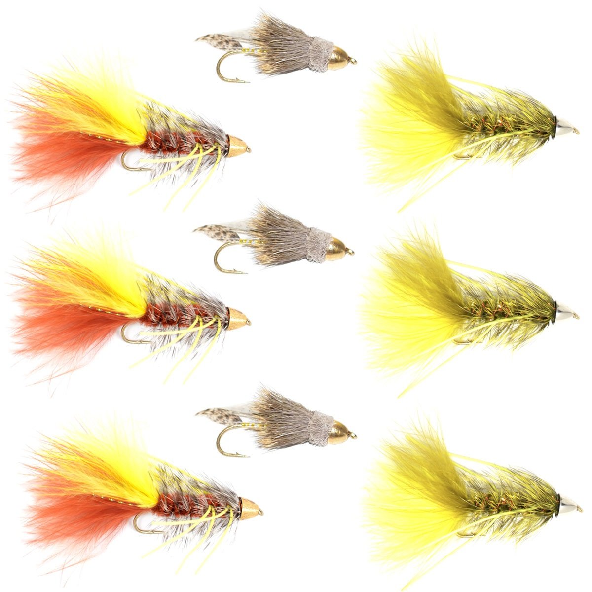 The Fly Fishing Place cone head muddler minnow ideal for bass and trout river action.