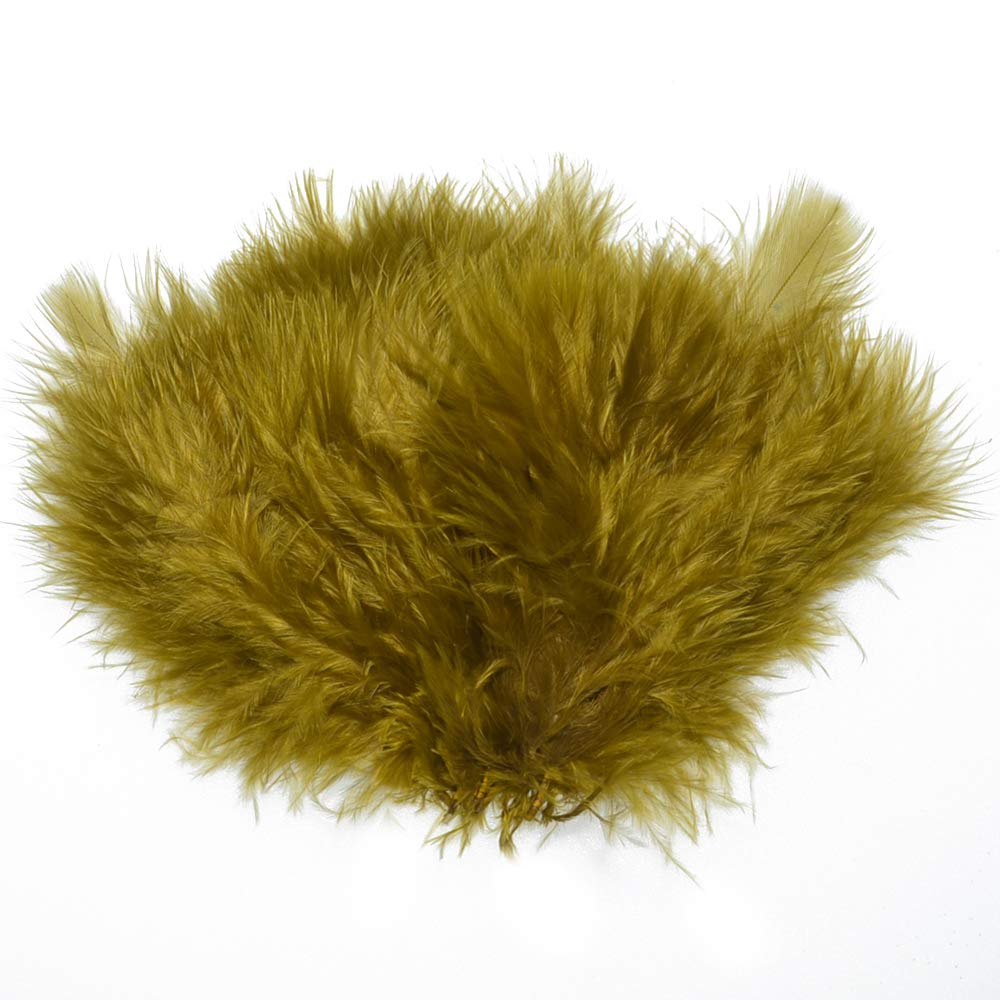 The Fly Fishing Place four-color marabou for buggers, streamers, jigs, and nymphs