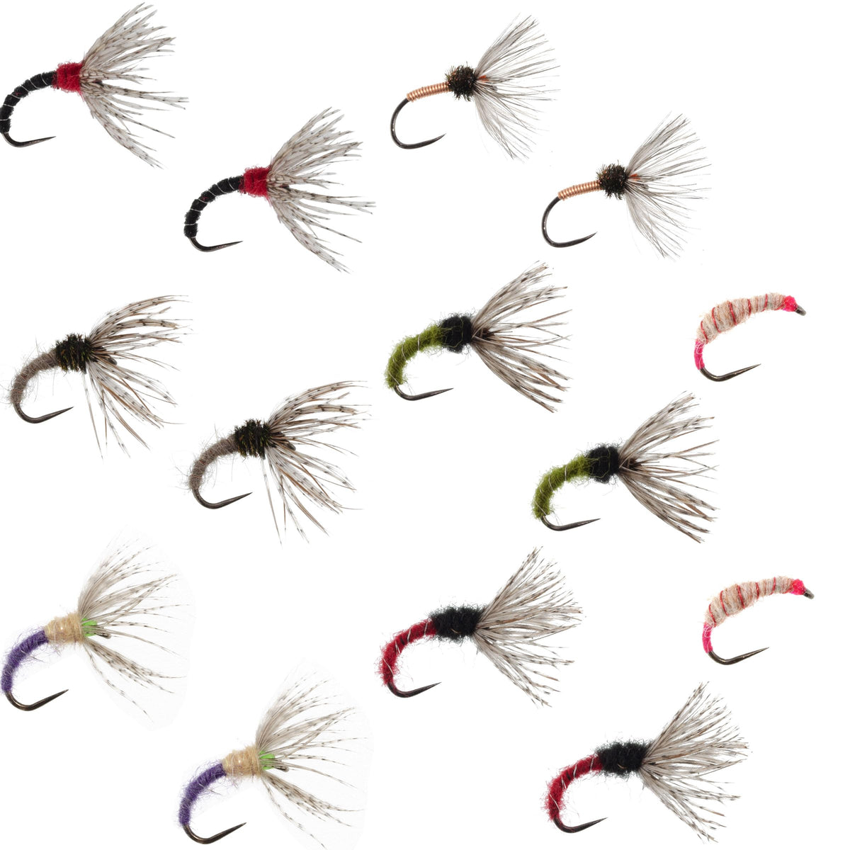 The Fly Fishing Place Grave Digger Kebari fly ready for natural drift in current