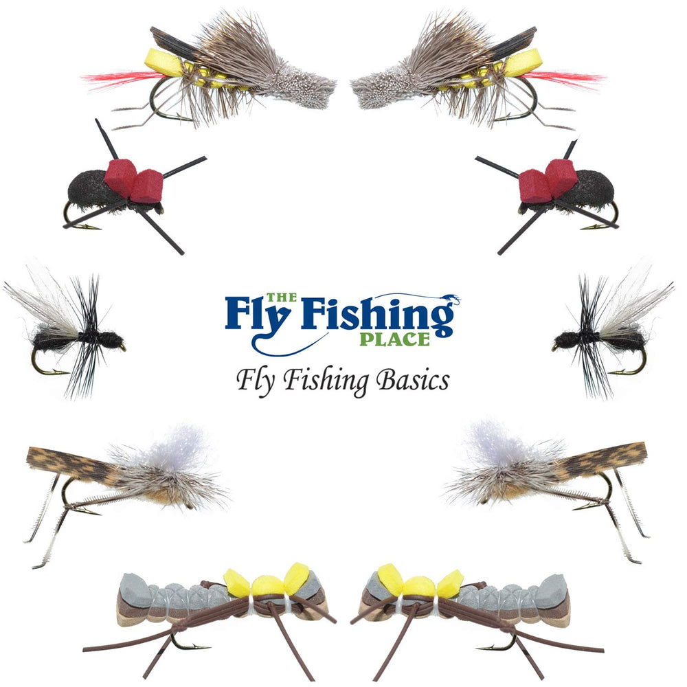 The Fly Fishing Place Hi-Visibility Beetle helps locate takes on bright days.