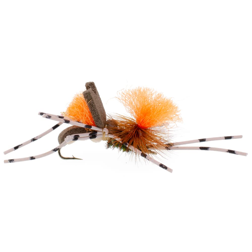 The Fly Fishing Place hopper fly box included for organized setups.