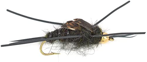 The Fly Fishing Place Kaufmann's Stone Fly with rubber legs enhances underwater action.