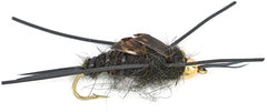 The Fly Fishing Place Kaufmann's Stone Fly with rubber legs enhances underwater action.