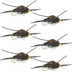 The Fly Fishing Place Kaufmann's Stone Fly with tungsten bead sinks quickly for trout.