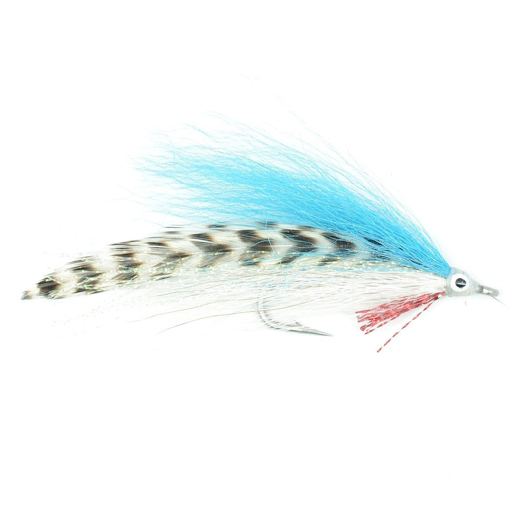 Lefty’s Deceiver Redfish pattern on 1/0 hook for inshore fishing.