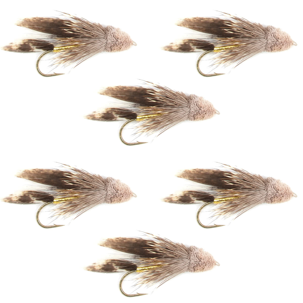 The Fly Fishing Place muddler minnow pattern close-up for trout and bass.