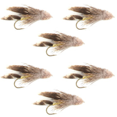The Fly Fishing Place muddler minnow pattern close-up for trout and bass.