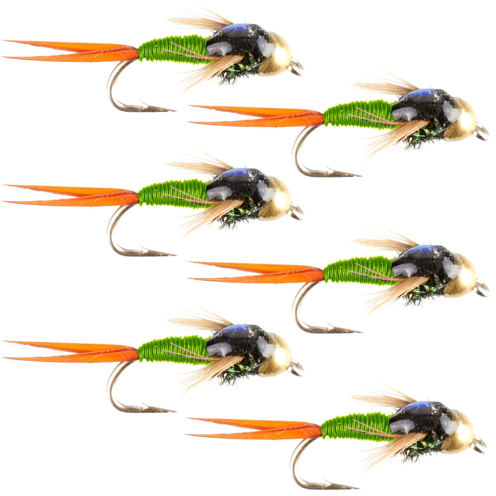 The Fly Fishing Place nymph rig under a foam hopper for efficient, adjustable drift.