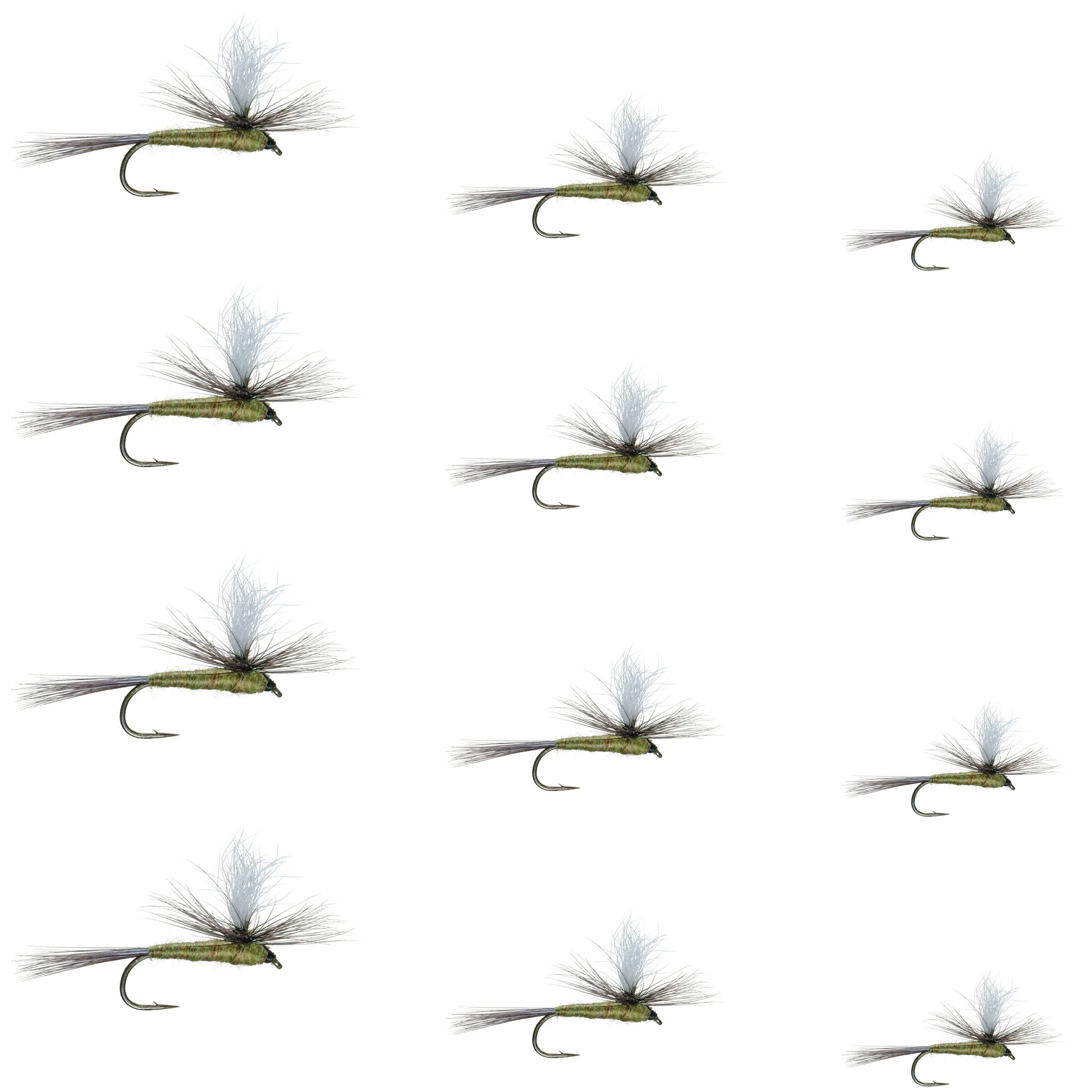 The Fly Fishing Place Parachute BWO dry fly close-up for trout fishing in calm waters.