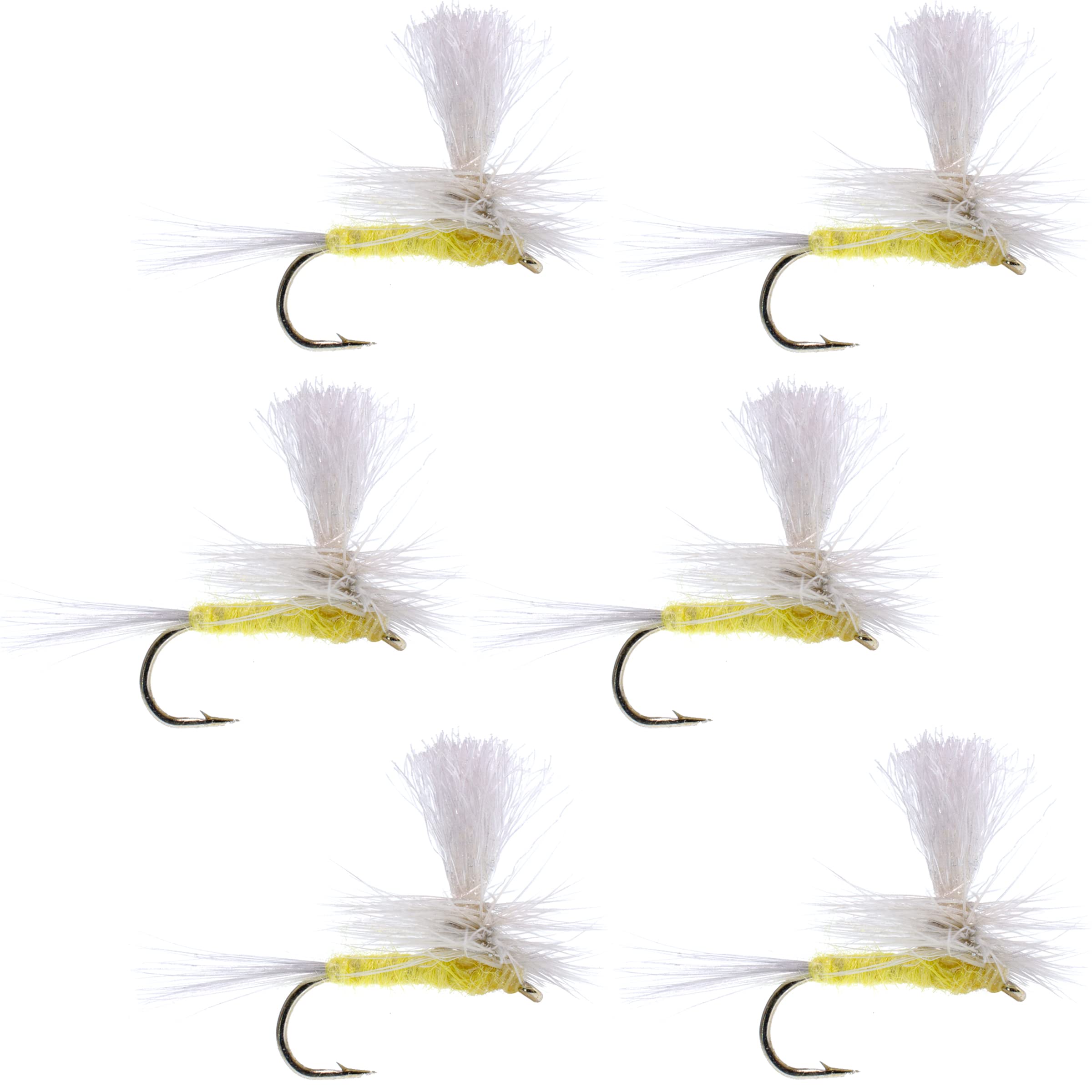 The Fly Fishing Place Parachute PMD close-up showing premium hackle for precise dry fly presentation.