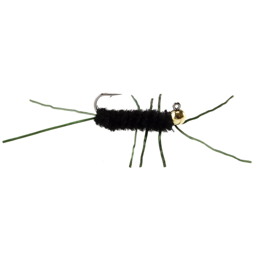 The Fly Fishing Place Pats Rubber Legs Nymph assortment offers versatile colors for trout and bass.