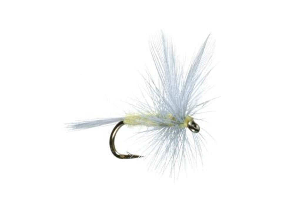 The Fly Fishing Place PMD dry fly on-hook for precise river trout fishing