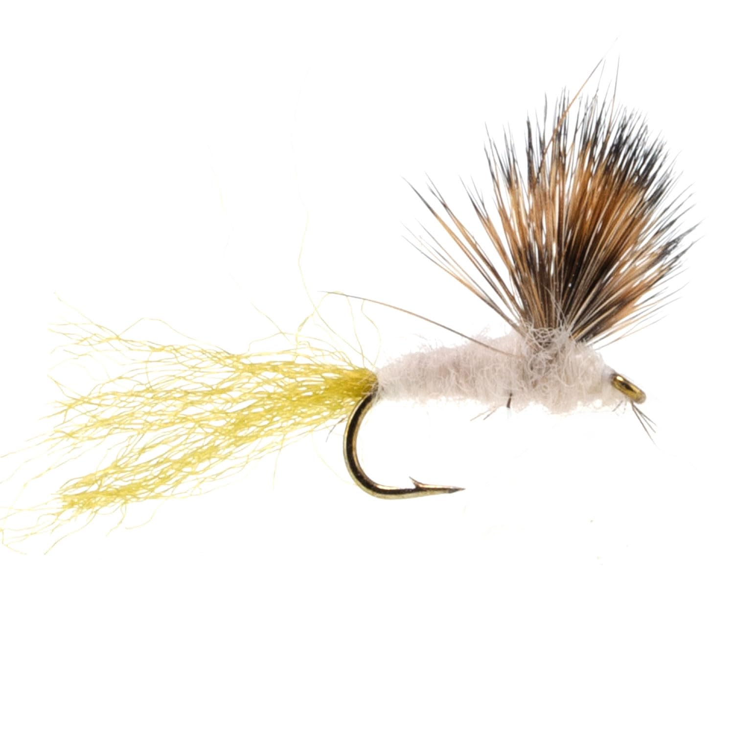 The Fly Fishing Place PMD Sparkle Dun trailing shuck detail for realism.