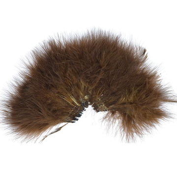 Marabou closeup from The Fly Fishing Place showing fluffy texture