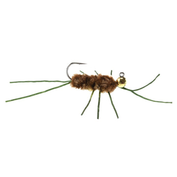 The Fly Fishing Place Size 10 Jigged Hook Nymph supports durable gear for nymphing.