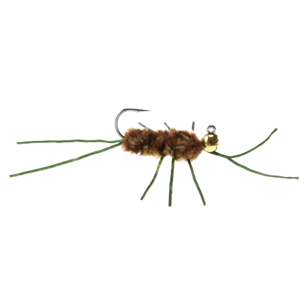 The Fly Fishing Place Size 10 Jigged Hook Nymph supports durable gear for nymphing.
