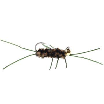 The Fly Fishing Place Trout Bass Wet Fly Pattern provides a lifelike profile for subsurface feeding.