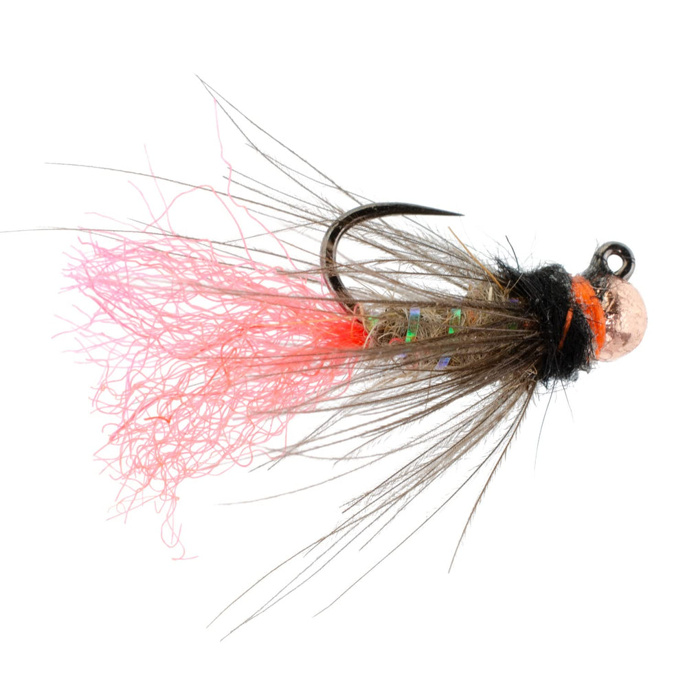 The Fly Fishing Place Tasmanian Devil jig shows a compact profile for Czech-style nymphing.