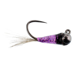 The Fly Fishing Place Perdigon black tungsten bead nymph for hookups in swift currents
