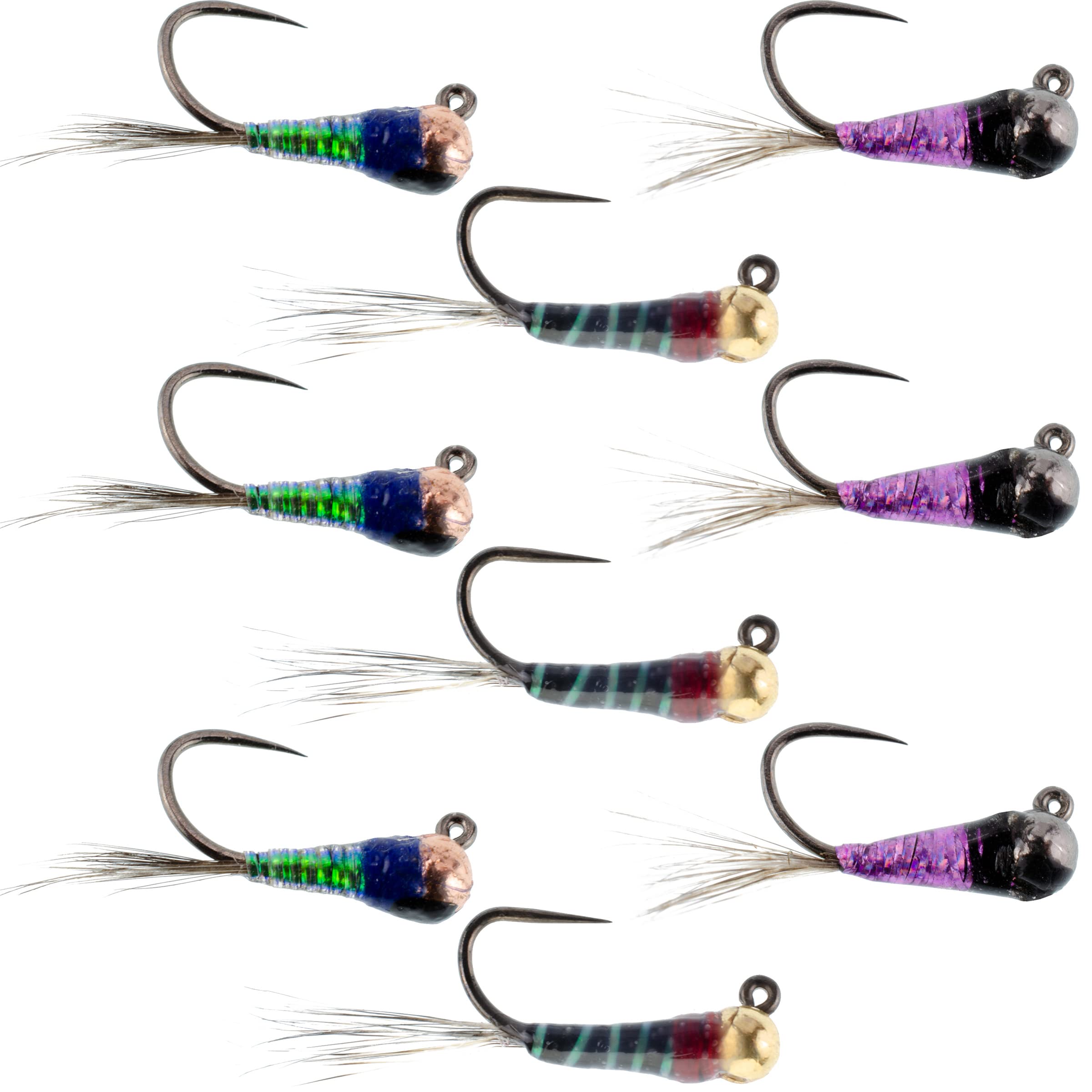 The Fly Fishing Place Perdigon gasolina tungsten bead nymph sinking fast for deep water