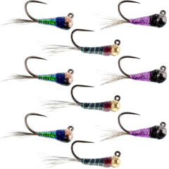 The Fly Fishing Place Perdigon gasolina tungsten bead nymph sinking fast for deep water