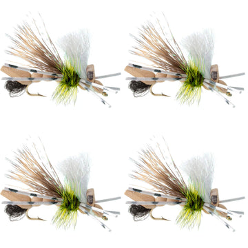 The Fly Fishing Place water trout hopper, high floating to attract wary trout.