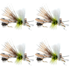 The Fly Fishing Place water trout hopper, high floating to attract wary trout.