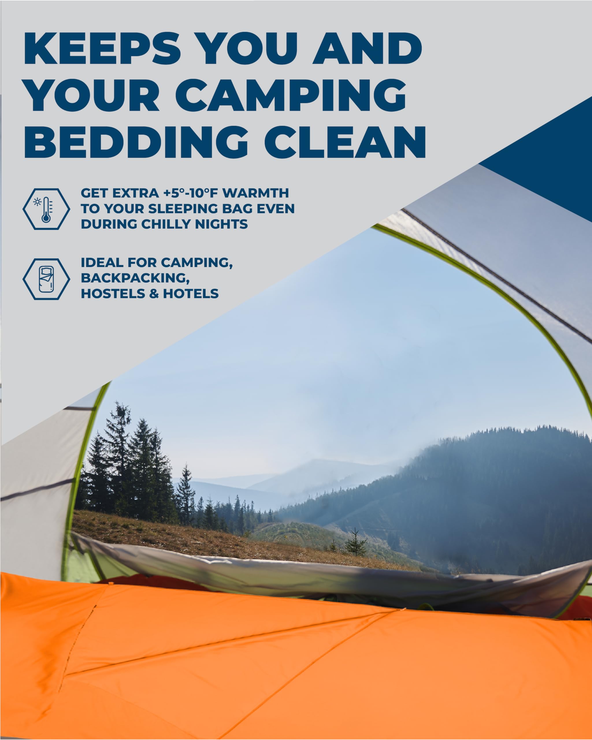 The Friendly Swede washable microfiber keeps care simple and your gear ready for next adventure.