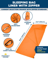The Friendly Swede microfiber closeup highlights a soft, breathable surface for comfortable year-round nights.