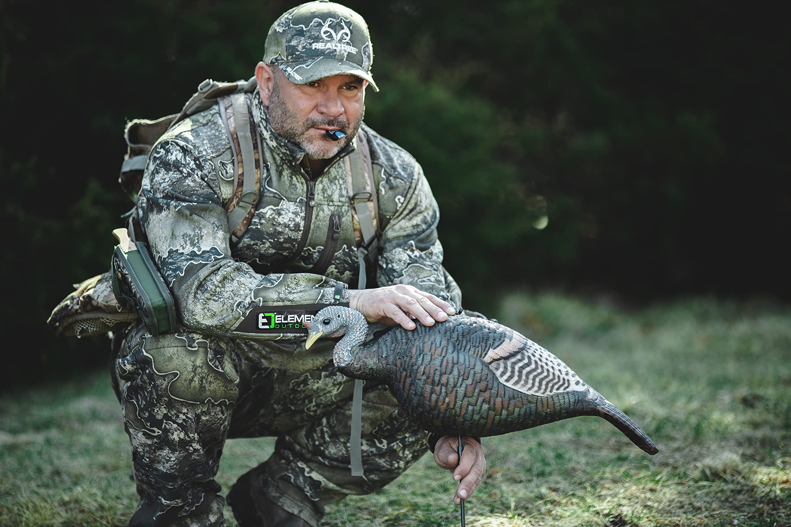 The Grind Batwing cut optimizes long-range turkey calling and control.