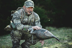 The Grind Batwing cut optimizes long-range turkey calling and control.