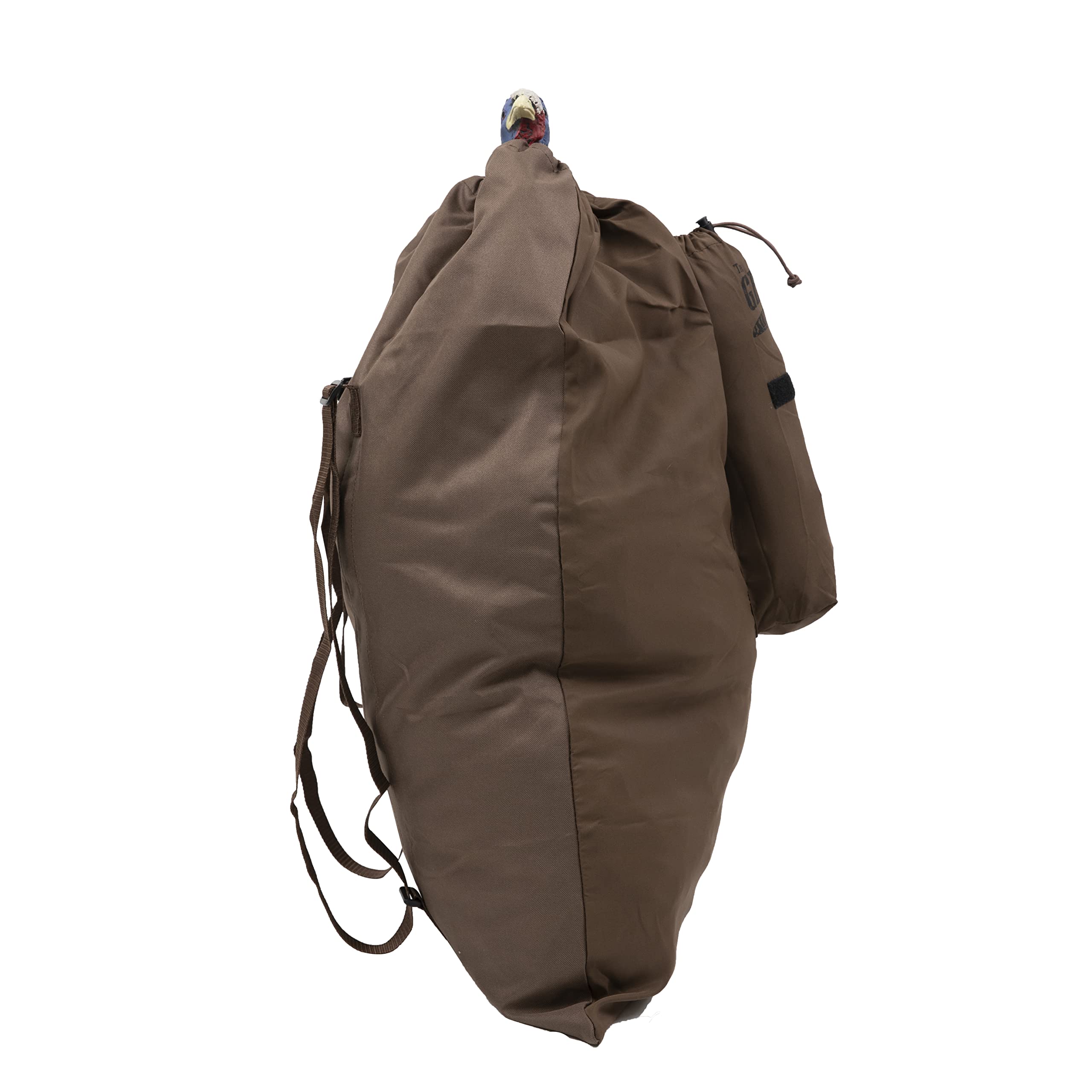The Grind decoy bag with adjustable backpack straps enables hands-free field carry