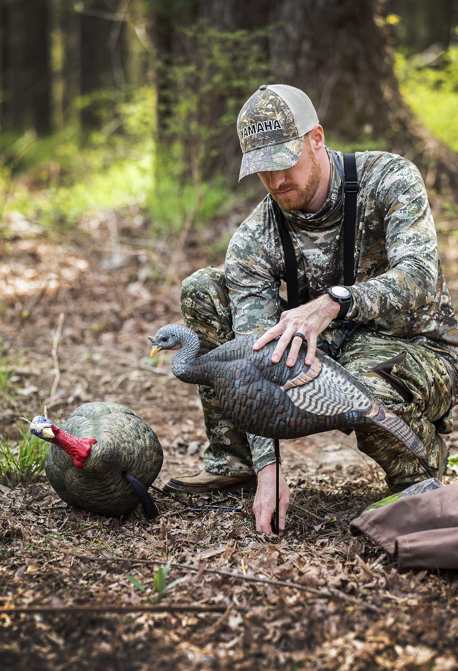 The Grind hen decoy textured paint durability resists scratches for rugged hunts.