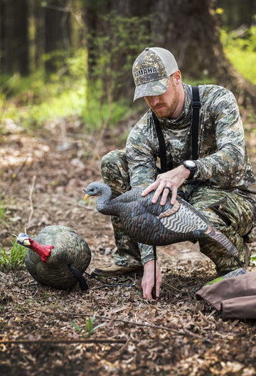 The Grind hen decoy textured paint durability resists scratches for rugged hunts.