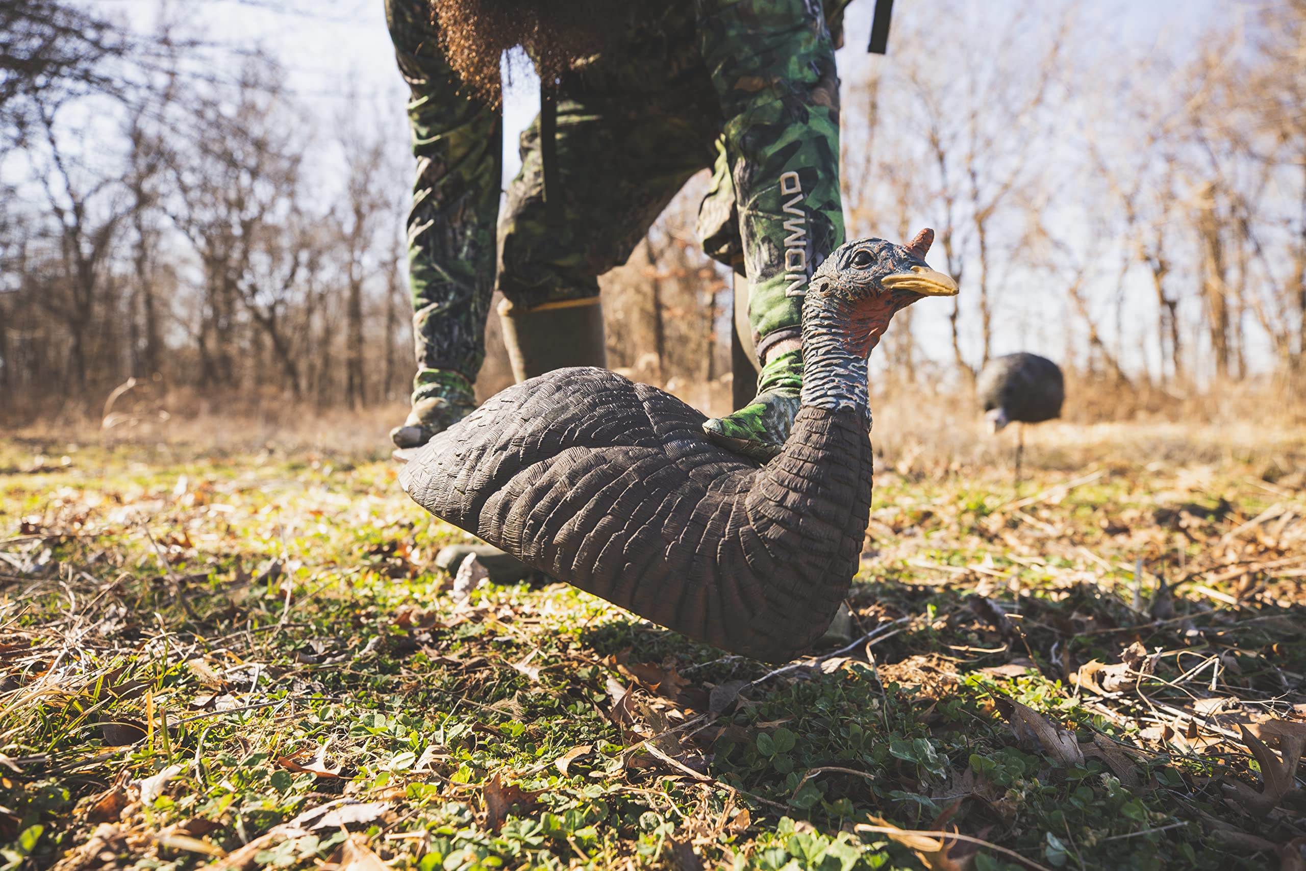 The Grind Lay Down Hen heat-treated paint resists scratches for rugged run-and-gun hunts