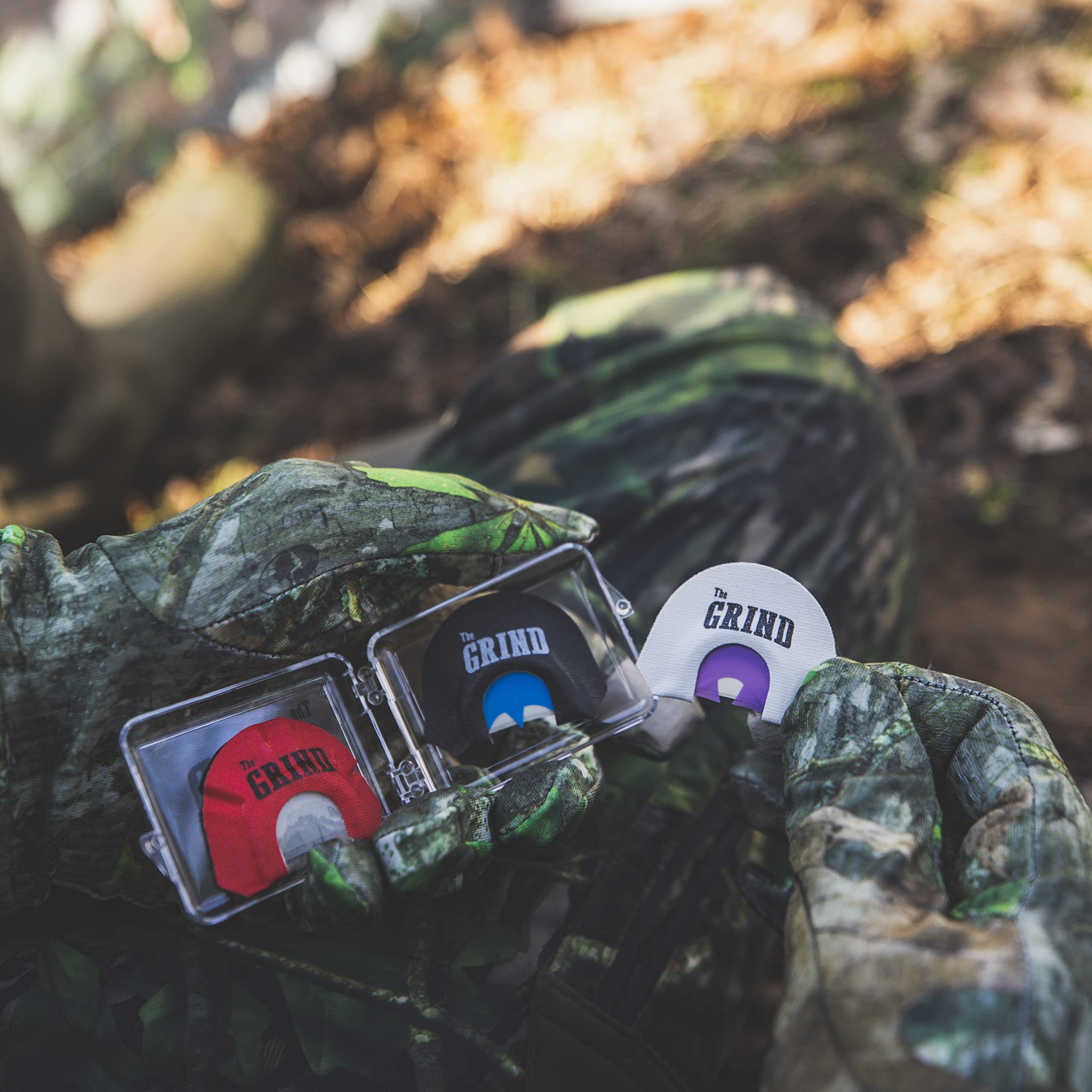 THE GRIND Purple Pain mouth call produces soft, alluring yelps.