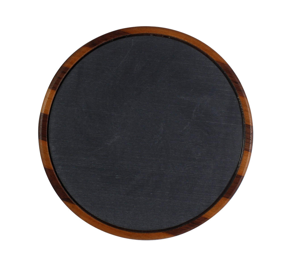 The Grind walnut-maple wood body close-up highlights durable laminated construction.