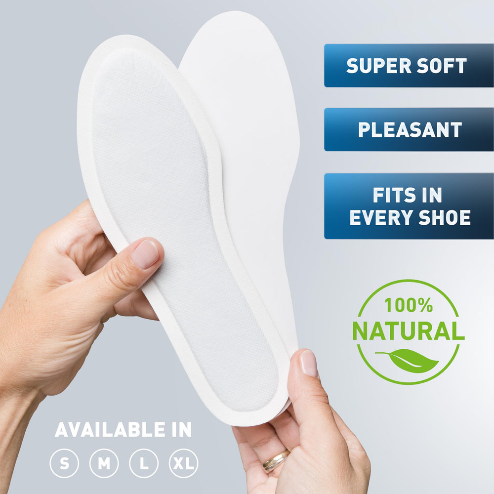 The Heat Company insole foot warmers start warming via air activation.