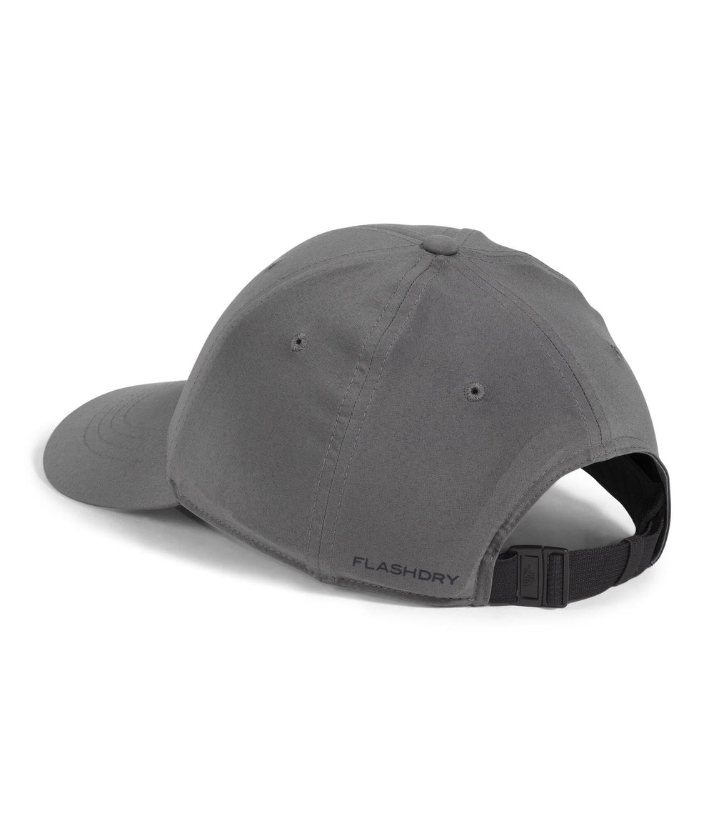 The North Face 66 FlashDry Hat side view with adjustable strap for tailored fit
