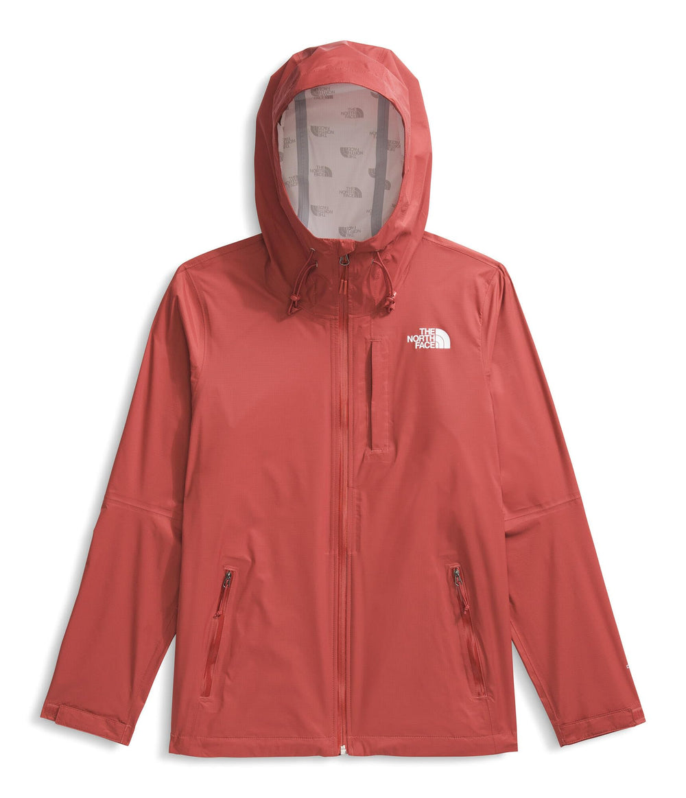 The North Face Alta Vista chest pocket provides convenient storage during hikes or commutes.