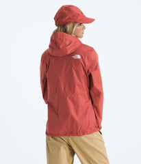 The North Face Alta Vista DryVent fabric demonstrates waterproof, breathable protection for active days.